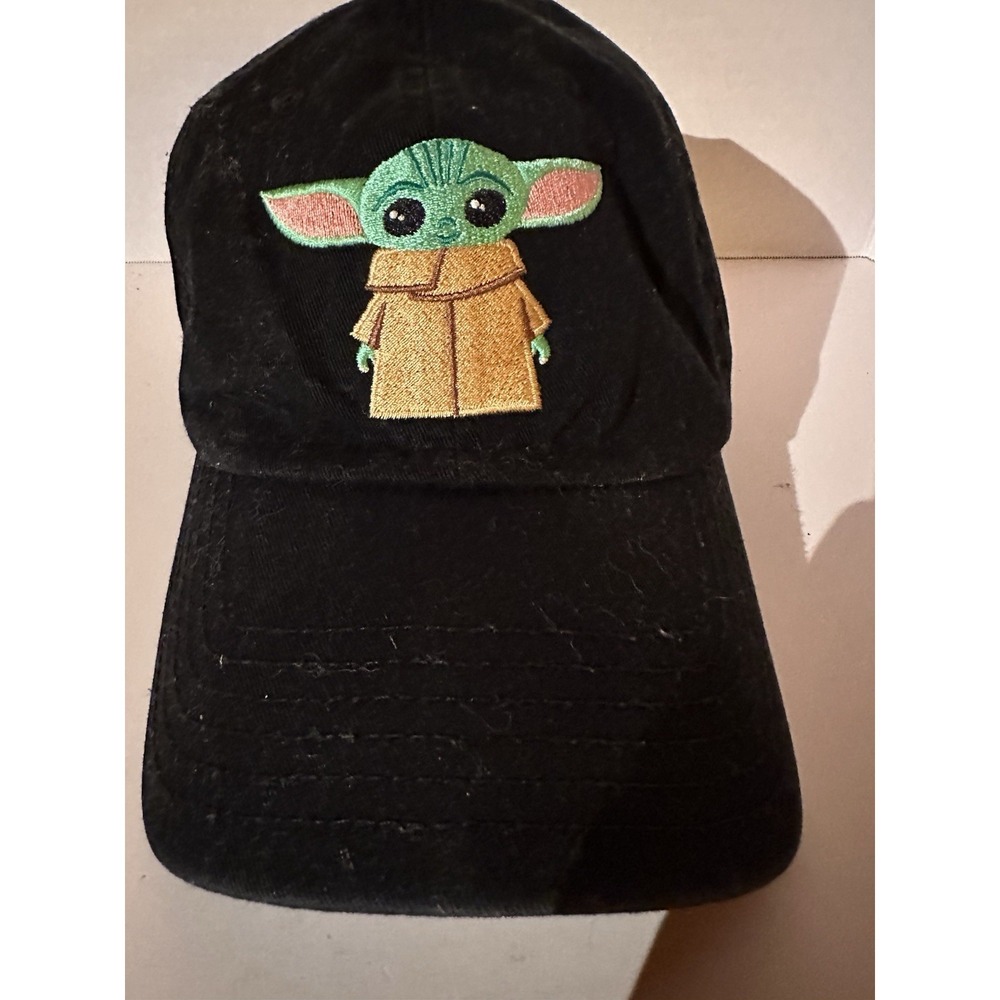 Disney Star Wars Mandalorian Baby Yoda Grogu Hat Baseball Cap Adjustable Adult